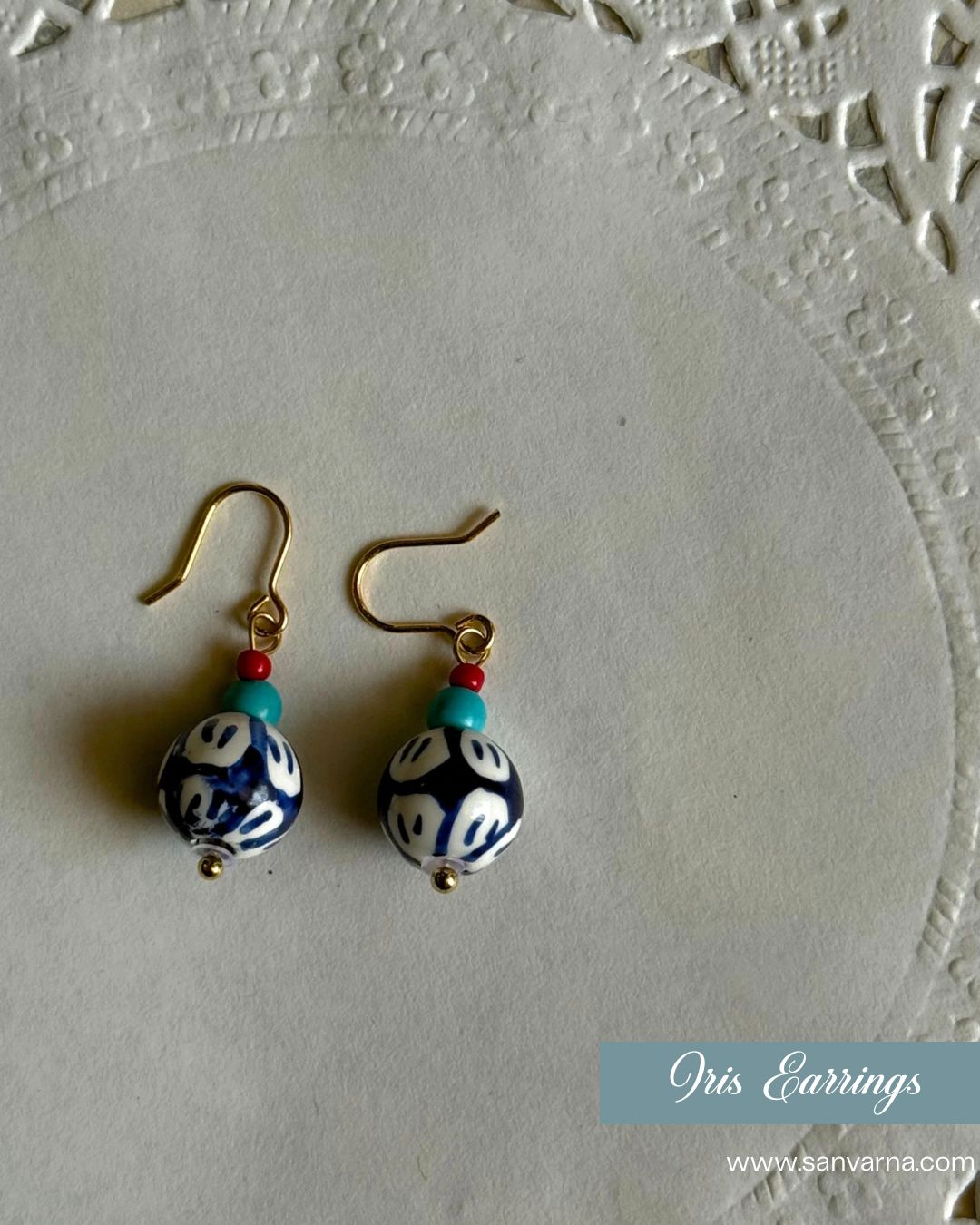 Iris Earrings