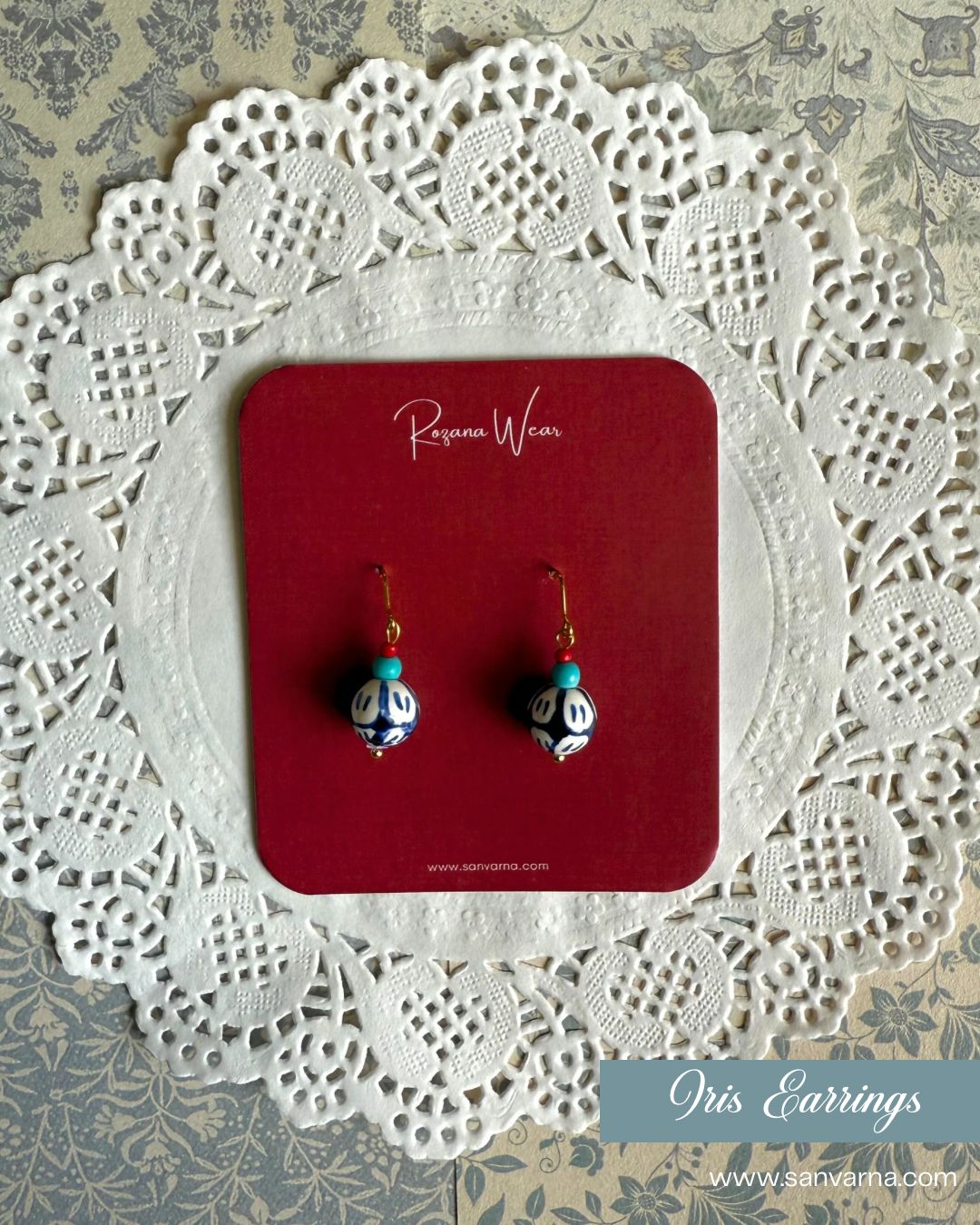 Iris Earrings