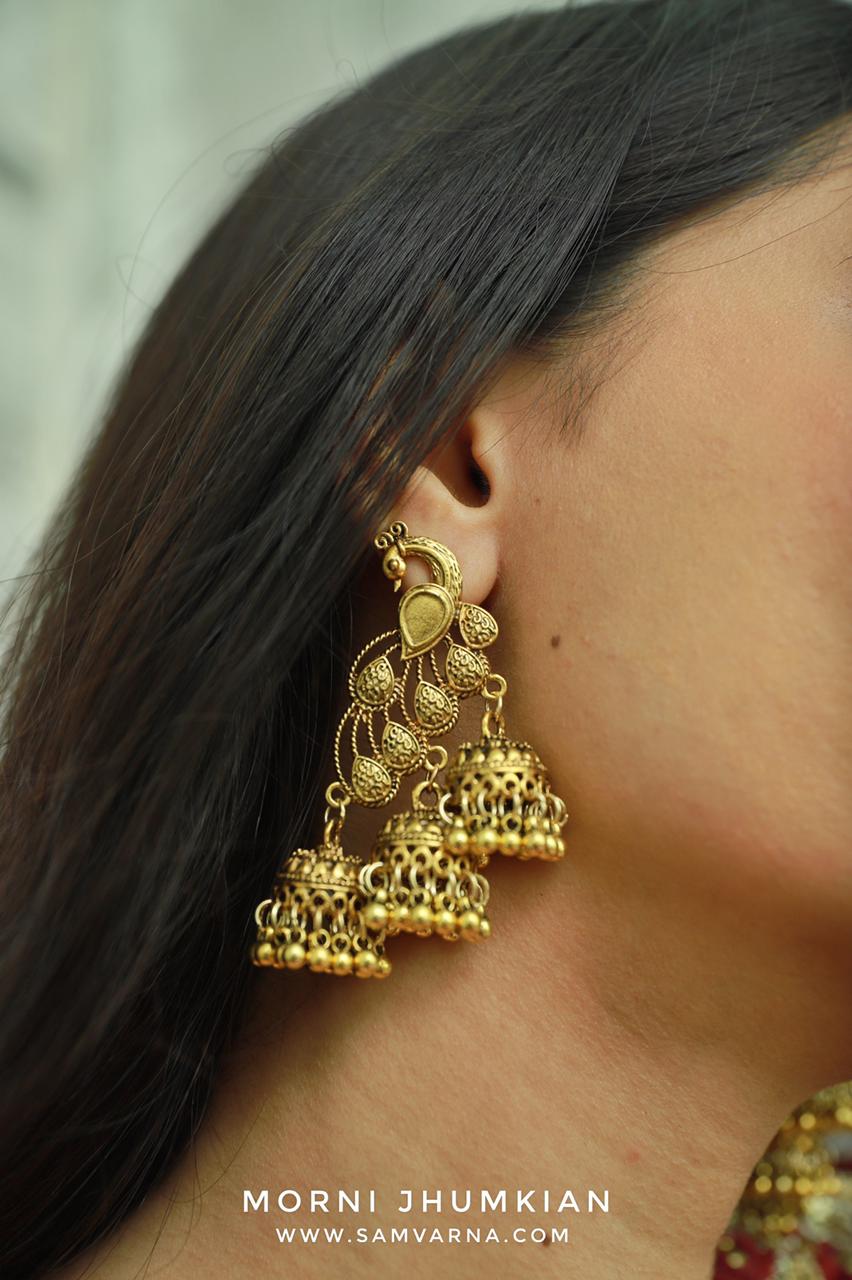 Morni Jhumki (Gold)